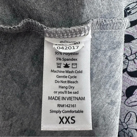 LulaRoe Disney Mini Mouse Pocket T-Shirt Dress Size XXS - Picture 7 of 7